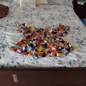 Off the shoulder cute summer or spring blouse.